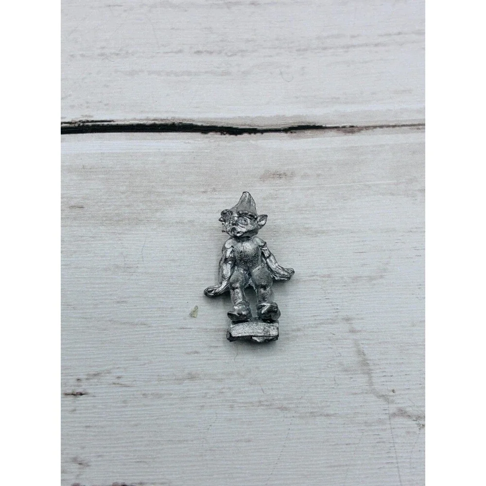 Vintage Metal Goblin Gnome Figurine Miniature Tabletop Gaming RPG Fantasy Small